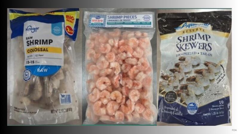 Los camarones se vendieron entre el 12 de junio y el 17 de septiembre. (Administración de...