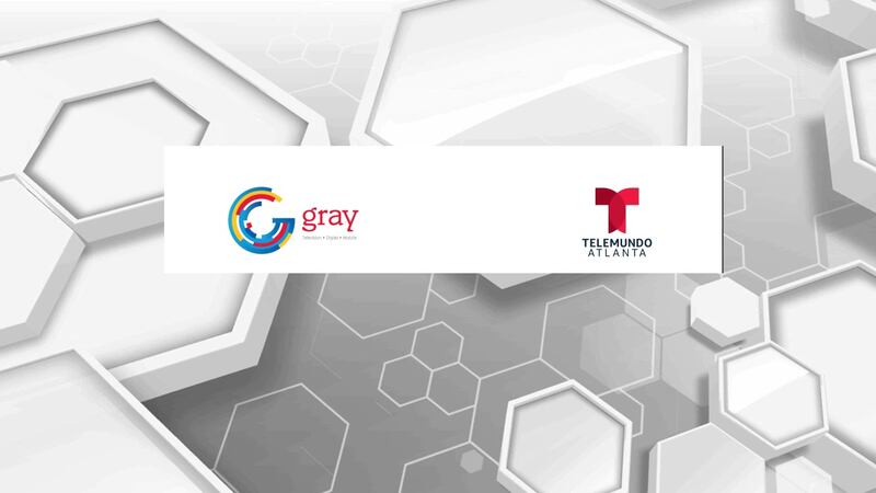 Gray and Telemundo logos